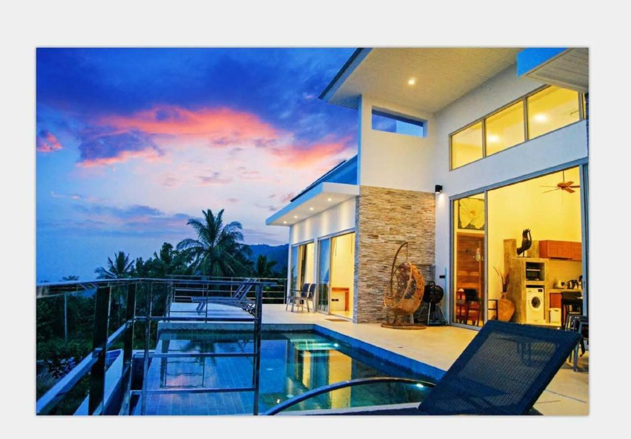 Perfect Sea View Mountain Villa Koh Samui 차웽 외부 사진